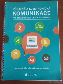 EDUKO, Písemná a elektronická komunikace pro SŠ