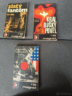 Sběratelská sada detektivek z edice Magnet - ročník 1970