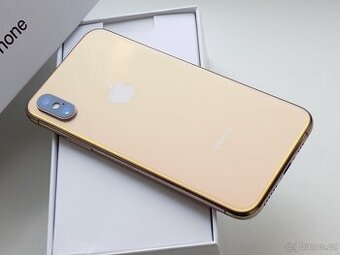 APPLE iPhone XS 64GB Gold - ZÁRUKA 12 MĚSÍCŮ - JAKO NOVÝ