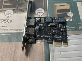 ELUTENG 2 Port USB 3.0(5Gbps) PCIE Card