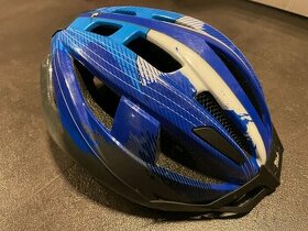 CRIVIT Dětská cyklistická helma s koncovým světlem