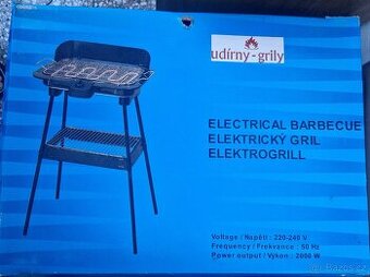 Málo používaný elektrický gril