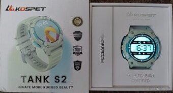 Chytre odolne hodinky Kospet tank s2 grey