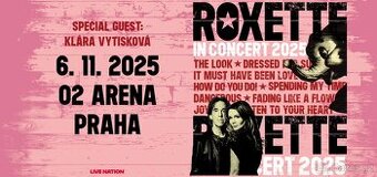Klubové patro O2 Arény (VIP) - ROXETTE