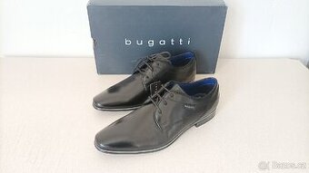 Pánské společenské kožené polobotky Bugatti - nové