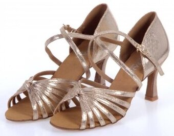 Taneční boty zlaté