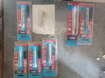 Vrtáky do keramiky skla Festa Drill 4,5,6,8,10,20 mm