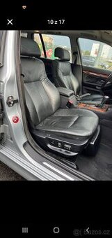 Krásná kožená elektrická lámací sedadla BMW e39 tour