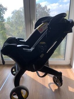 Donna autosedačka + isofix černá + donna taška