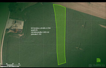 Prodej pozemků KÚ Smržov u Smiřic LV 214, Rasošky LV 330 a V