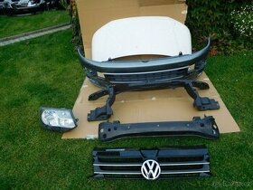 predek vw t5 lift 09-15 kapota naraznik svetla