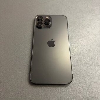 iPhone 13 Pro Max 128GB graphite, pěkný stav, rok záruka