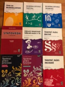 PRODÁM učebnice Policejní akademie ČR