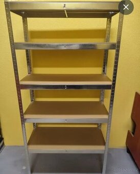 Regál kovový pozinkované nosnost 875kg