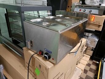 Nerezová vodní lázeň se třemi oddíly