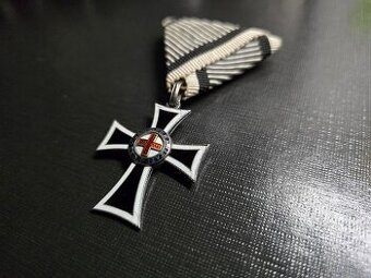 † MARIÁNSKÝ KŘÍŽ ŘÁDU NĚMECKÝCH RYTÍŘŮ † ROTHE / STŘÍBRO