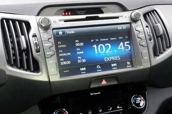 Orig. radio s navigací Kia Sportage III