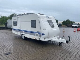Hobby de luxe 460, 4 osoby, bojler, sprcha, POJEZD, stan
