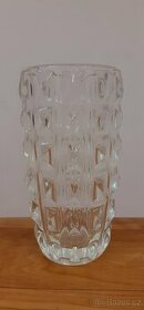 Váza, lisované sklo, J. Zejmon - 1