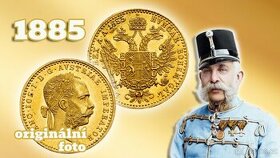 Dukát 1885_František Josef I._Rakousko-Uhersko_Zlatá mince - 1