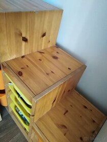 Ikea trofast úložný systém s boxy