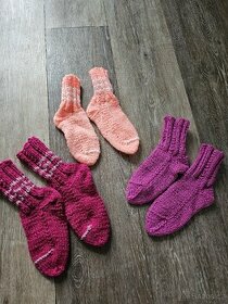 Pletené ponožky - 1
