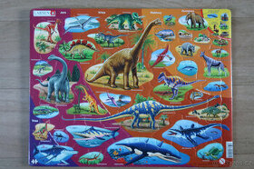 Puzzle Vývoj dinosaurů