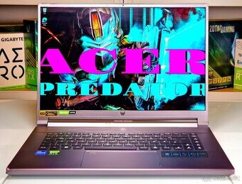 Herní notebook PREDATOR | 16" 240Hz | i7-12700 | RTX 3070Ti