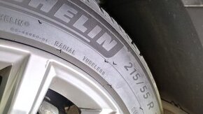 Prodám letní pneumatiky R17 215/55