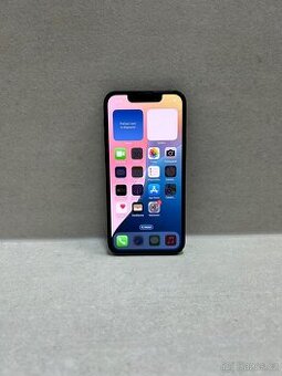 Apple iPhone 13 Mini 128GB–Černý,Krásný stav,Baterie 100%