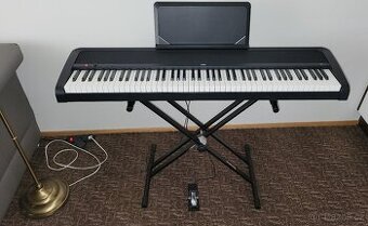 KORG B1 piano - kladívková mechanika