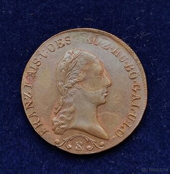 1 krejcar 1812 S František I