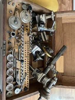 Hodinarsky soustruh Lorch 8mm / po hodinari