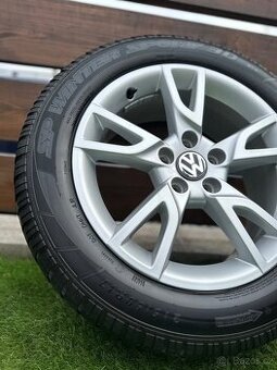 Alu kola 5x112 r17 s pneu (statig)