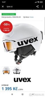 Prodám novou dětskou helmu Uvex