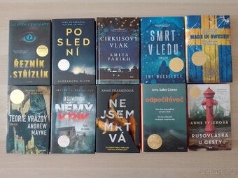 Detektivky, thrillery, romantika, historické romány