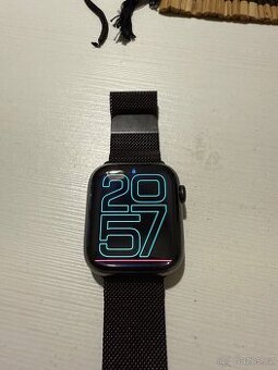 Apple Watch 9 45 mm ocel