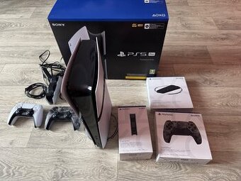 PlayStation 5 PRO + příslušenství