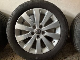 Alu kola Opel 17” Bridgestone – jako nové
