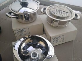 Zepter set-hrnce, mísa, struhadlo, parní košík