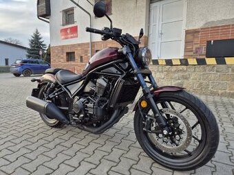 Prodám HONDA CMX1100 Rebel DCT, r. v. 2021, ABS, ČR, 357km