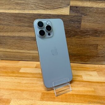 IPhone 15 Pro Max 256GB, natural titanium, eSIM (rok záruka)