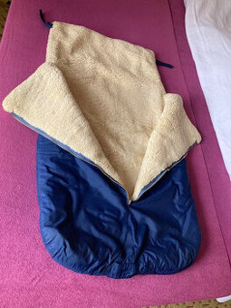 Dětský kožešinový spací pytel