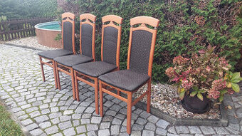 Prodám masivní  jidelní židle