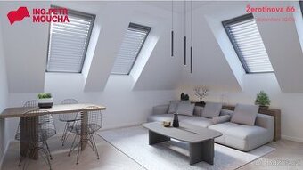 Prodej bytu 2+kk 51,5 m² Žerotínova, Praha - Žižkov