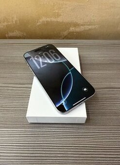 Apple iPhone 16 Pro Max 256GB bílá, 100% baterie