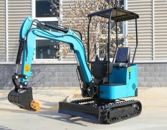minibagr, bagřík, pásový bagr, rypadlo, motor Kubota