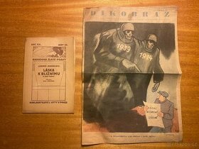 Komiks Dikobraz a sešity Zlaté Prahy