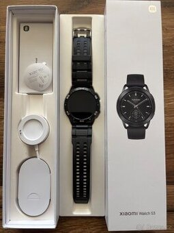 Prodám chytré hodinky Xiaomi Watch S3 (51590) černé