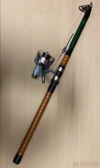 Prut Byron Vision 4,20 m + naviják DAM ATP 550 Fs